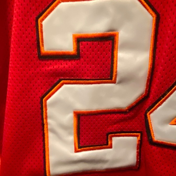 Cadillac Williams #24 Buccaneers Super Bowl Champ (52) stitched On Field Reebok - Picture 5 of 16